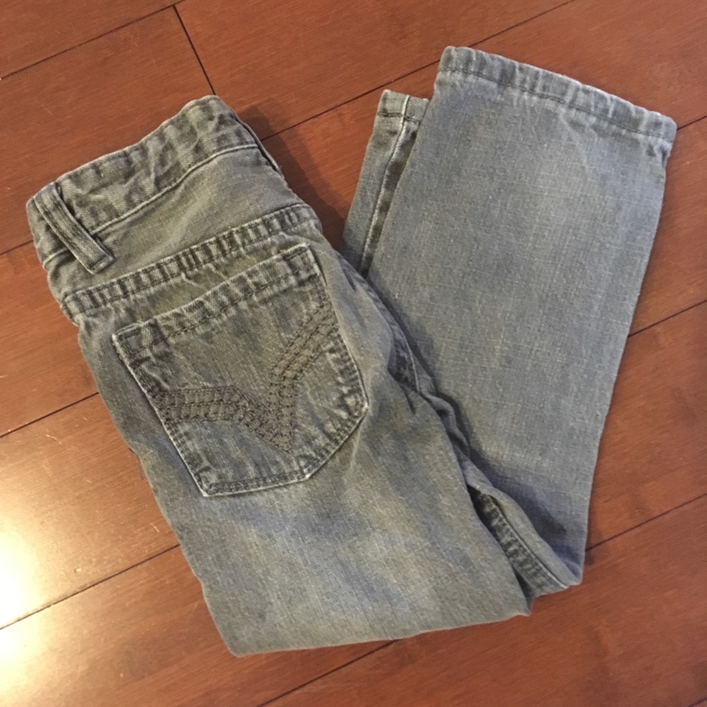 DKNY Boys Dark Gray Mott Jeans
